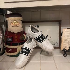 White Calvin Klein Sneaker